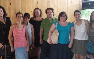 Parte del equipo de Grupo CBM celebrando el 15 aniversario de la empresa