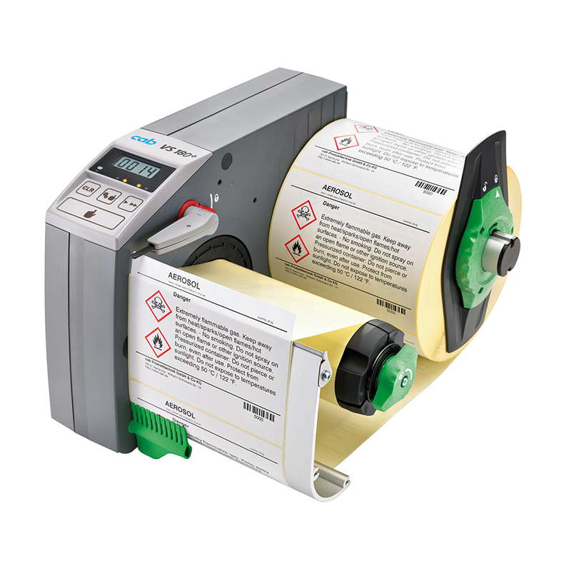 Dispensador de etiquetas CAB vs180 plus