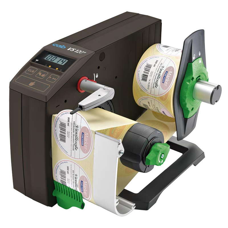 Dispensador de etiquetas CAB VS 120 plus
