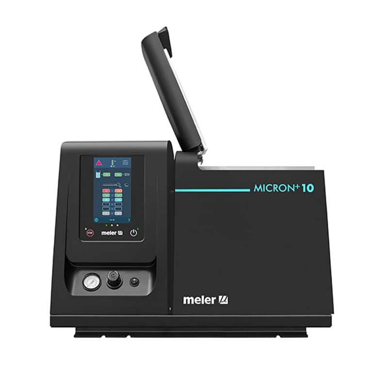 Equipo fusor de hotmelt Meler Micron+10 tapa abierta