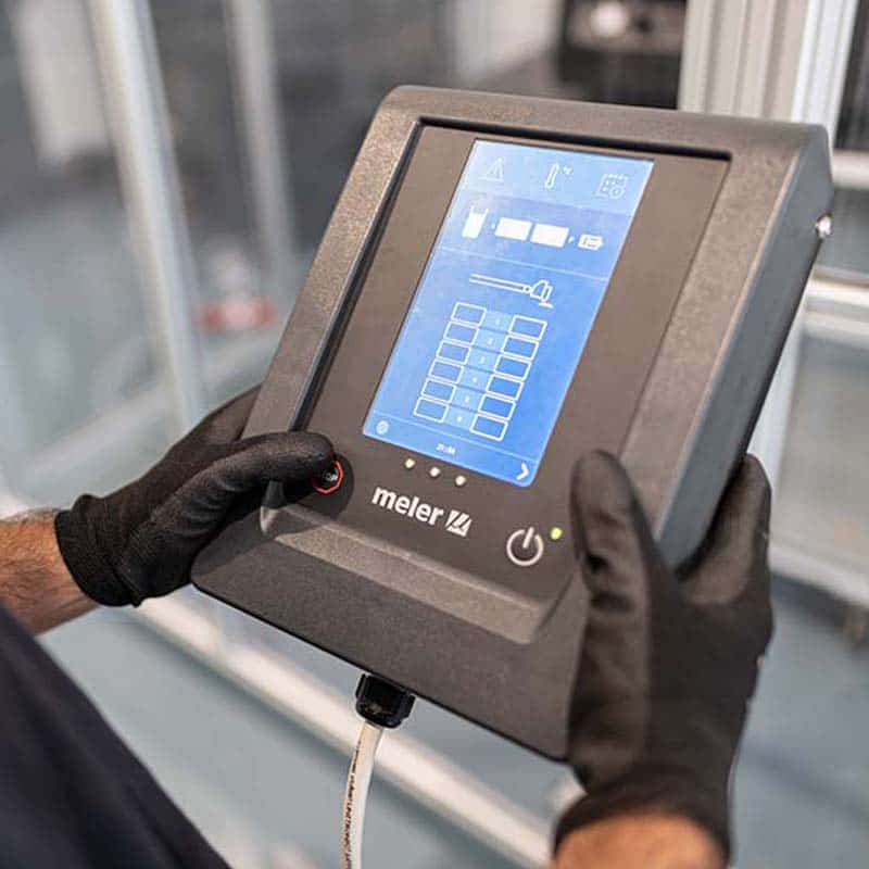 Pantalla fusor de hotmelt Meler Micron+