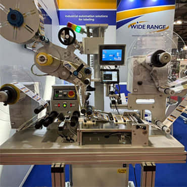 Wide Range etiquetado automático en Ipack-Ima 2025