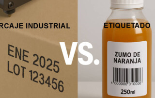 Marcaje Industrial VS Etiquetado