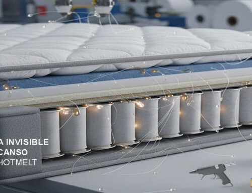 Hot Melt en la fabricación de colchones: la unión invisible del confort