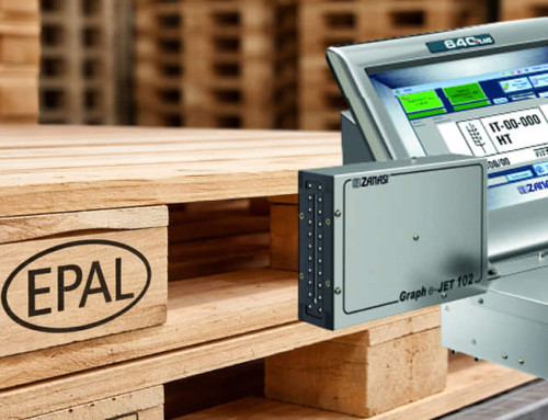 Z640 Plus e-JET de Zanasi: impresora certificada para el marcaje oficial de palets EPAL