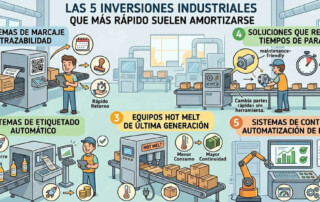 Las 5 inversiones industriales que más rápido suelen amortizarse