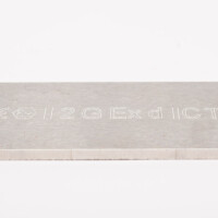 Muestra marcado micropercusión Pryor